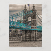Carte Postale John A Roebling Suspension Bridge 2 (Devant)