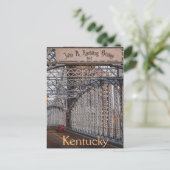 Carte Postale John A. Roebling Suspension Bridge Kentucky USA (Debout devant)
