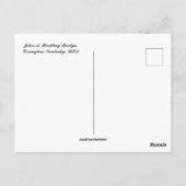 Carte Postale John A. Roebling Suspension Bridge Kentucky USA (Dos)