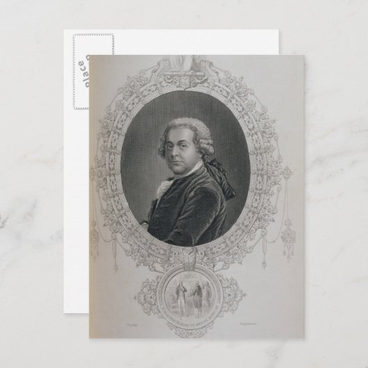 Carte Postale John Adams (Devant / Derrière)