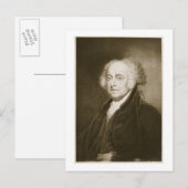 Carte Postale John Adams, 2e président des États-Unis (Devant / Derrière)