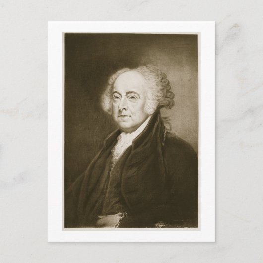 Carte Postale John Adams, 2e président des États-Unis (Devant)