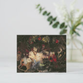 Carte Postale John Anster Fitzgerald La tonnelle des fées (Debout devant)