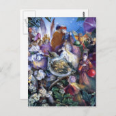 Carte Postale John Anster Fitzgerald : Le Jeune (Devant / Derrière)