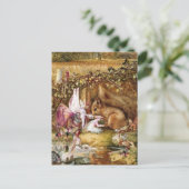 Carte Postale John Anster Fitzgerald - L'écureuil blessé (Debout devant)