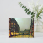 Carte Postale John Atkinson Grimshaw - Boar Lane, Leeds (Debout devant)