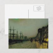 Carte Postale John Atkinson Grimshaw - Canny Glasgow (Devant / Derrière)