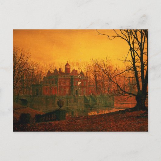 Carte Postale John Atkinson Grimshaw | La Maison Hantée (Devant)