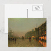 Carte Postale John Atkinson Grimshaw - Liverpool de Wapping (Devant / Derrière)