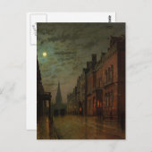 Carte Postale John Atkinson Grimshaw - Park Row, Leeds (Devant / Derrière)