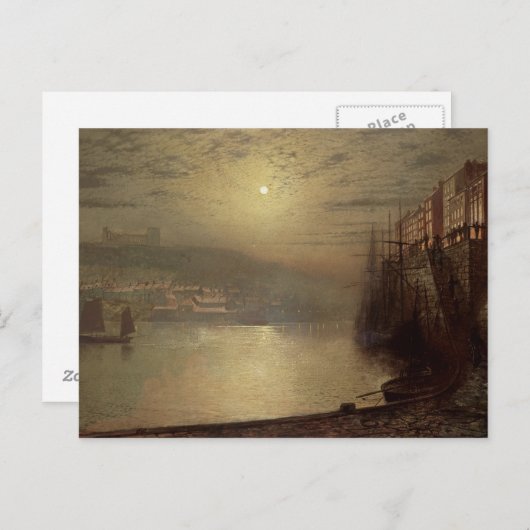 Carte Postale John Atkinson Grimshaw | Whitby (Devant / Derrière)