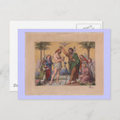 CARTE POSTALE JOHN BAPTIZING JESUS (Devant / Derrière)
