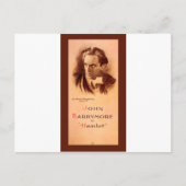 Carte Postale John Barrymore Dans Hamlet Broadway 1922 (Devant)