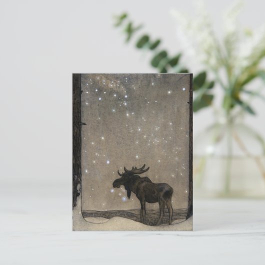 Carte Postale John Bauer - Art de conte de fées (Debout devant)