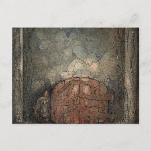 Carte Postale John Bauer - Bergaporten (Devant)