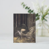 Carte Postale John Bauer - Coton d'Elk (Debout devant)