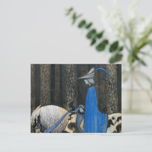 Carte Postale John Bauer - De temps en temps (Debout devant)