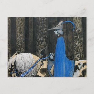 Carte Postale John Bauer - De temps en temps