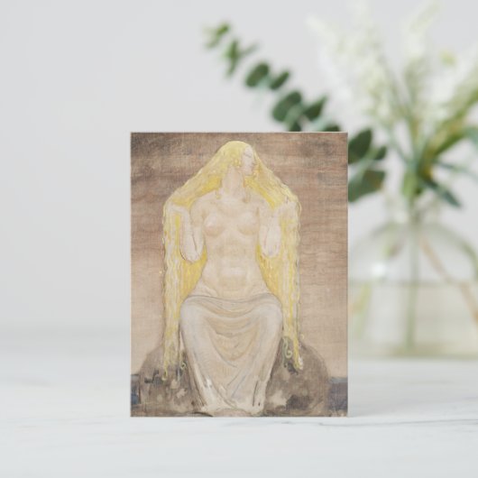 Carte Postale John Bauer - Freya (Debout devant)