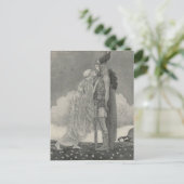 Carte Postale John Bauer - Freyja et Svipdag (Debout devant)