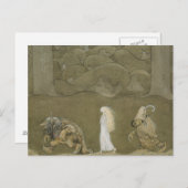 Carte Postale John Bauer - La Princesse et les Trolls (Devant / Derrière)