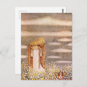 Carte Postale John Bauer Le récit de la fée de Skutt Elk (Devant / Derrière)