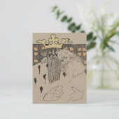 Carte Postale John Bauer, Linda Gull och den gamle, 1905 (Debout devant)