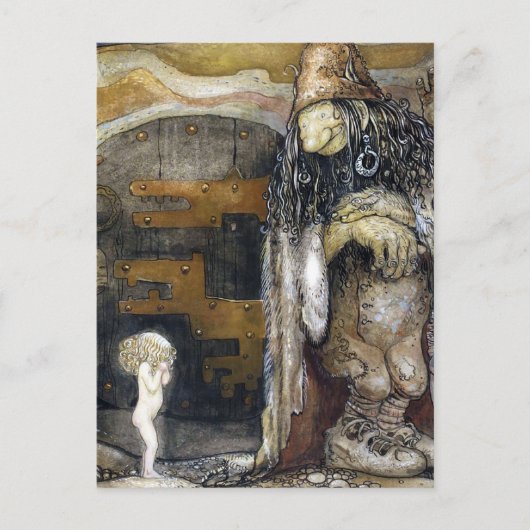 Carte Postale John Bauer Troll (Devant)