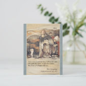 Carte Postale John Bauer Troll couple et princesse bébé CC1024 (Debout devant)