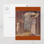 Carte Postale John Bauer TROLL HERB (Devant / Derrière)