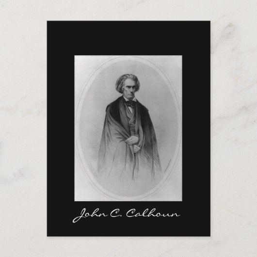 Carte Postale John C. Calhoun (Devant)