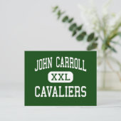 Carte Postale John Carroll - Cavaliers - Catholique - Birmingham (Debout devant)