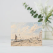 Carte Postale John Constable - Brighton Beach Regardant vers l'o (Debout devant)
