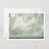 Carte Postale John Constable | Cloud Study, 1821 (huile sur papi (Devant / Derrière)