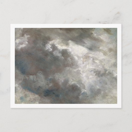 Carte Postale John Constable | Cloud Study, 1821 (huile sur papi (Devant)