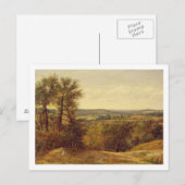 Carte Postale John Constable | Dedham Vale, c.1802 (huile sur ca (Devant / Derrière)