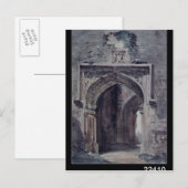 Carte Postale John Constable | Église de Bergholt Est (Devant / Derrière)