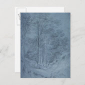 Carte Postale John Constable | Étude des cendres et autres arbre (Devant / Derrière)