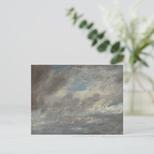 Carte Postale John Constable - Étude sur le nuage (Debout devant)