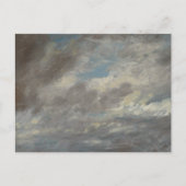 Carte Postale John Constable - Étude sur le nuage (Devant)