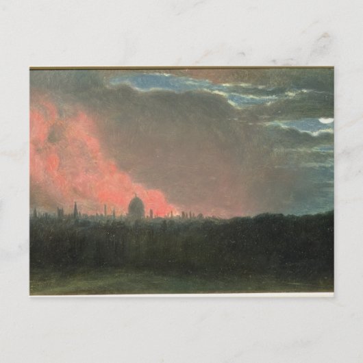 Carte Postale John Constable | Fire dans les lacs de Londres fro (Devant)