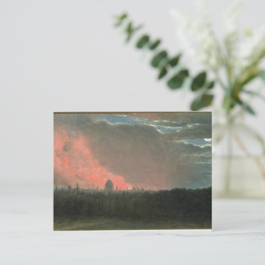 Carte Postale John Constable | Fire dans les lacs de Londres fro (Debout devant)