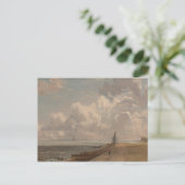 Carte Postale John Constable - Harwich - Le phare bas (Debout devant)
