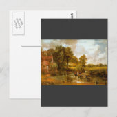 Carte Postale John Constable - Hay Wain (Devant / Derrière)