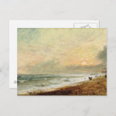 Carte Postale John Constable | Hove Beach, c.1824 (huile sur pap (Devant / Derrière)