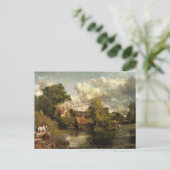Carte Postale John Constable - L'oeuvre du Cheval Blanc (Debout devant)