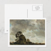 Carte Postale John Constable | Paysage à Hampstead, Tree et (Devant / Derrière)