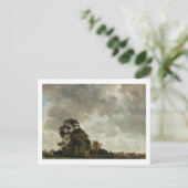 Carte Postale John Constable | Paysage à Hampstead, Tree et (Debout devant)