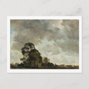 Carte Postale John Constable   Paysage à Hampstead, Tree et
