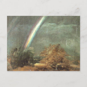 Carte Postale John Constable - Paysage avec double arc-en-ciel